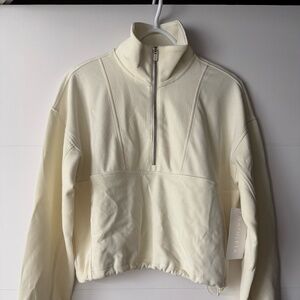 Athleta Seasoft Rib 1/4 Zip Popover